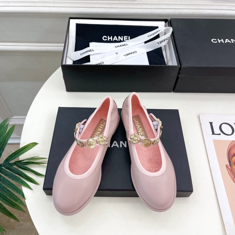 Ch*el flat shoes